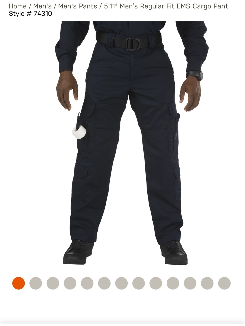 2 PAIRS 5.11 Tactical Men's EMS Cargo Pants - Navy